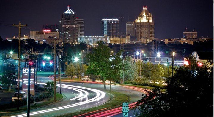 greensboro city scape